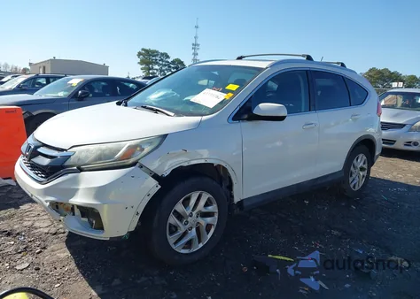 2016 Honda Cr-V Ex-L из США, поврежденный, VIN 5J6RM4H74GL045367